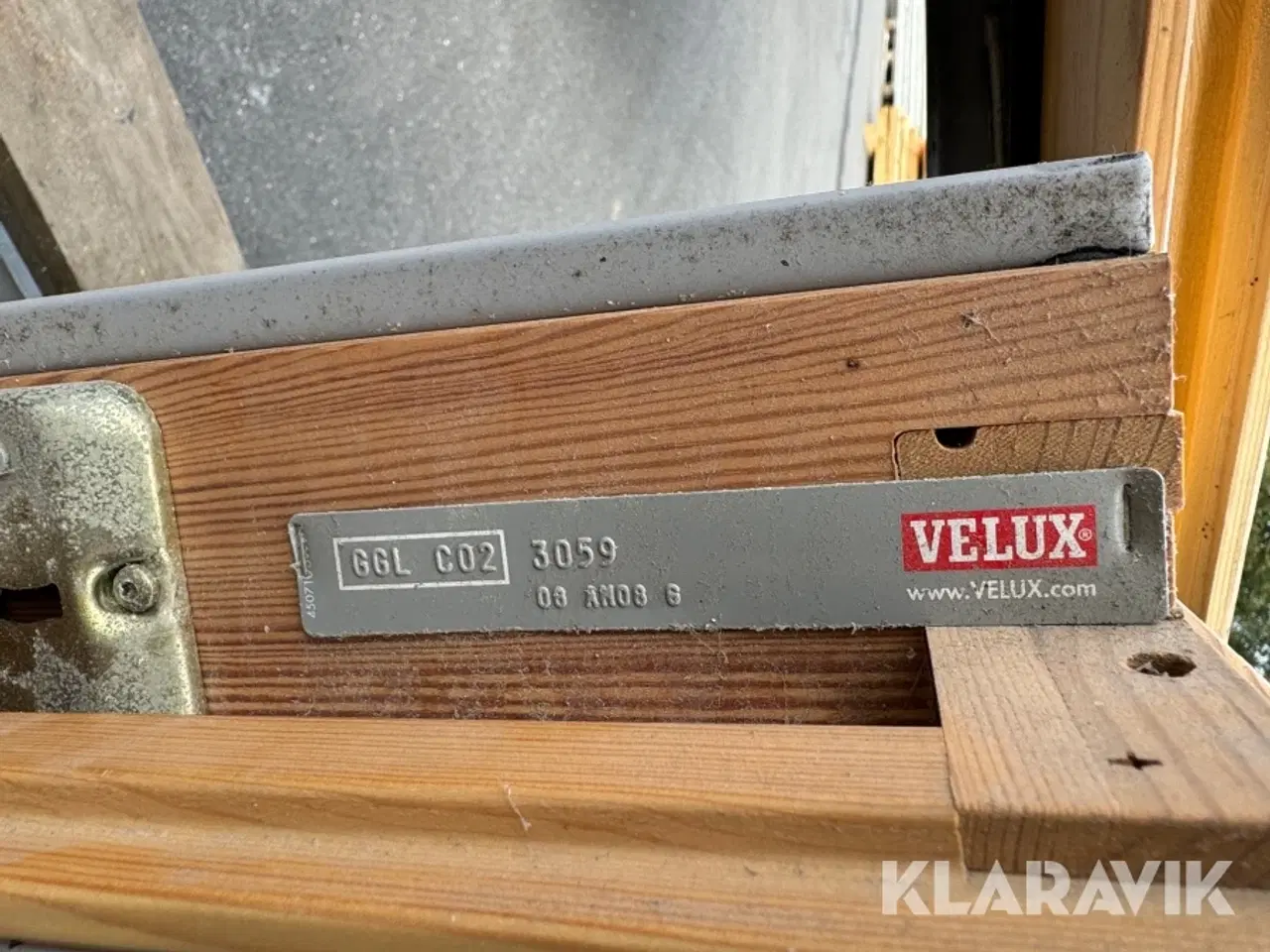 Billede 1 - Vindue VELUX GGL C02