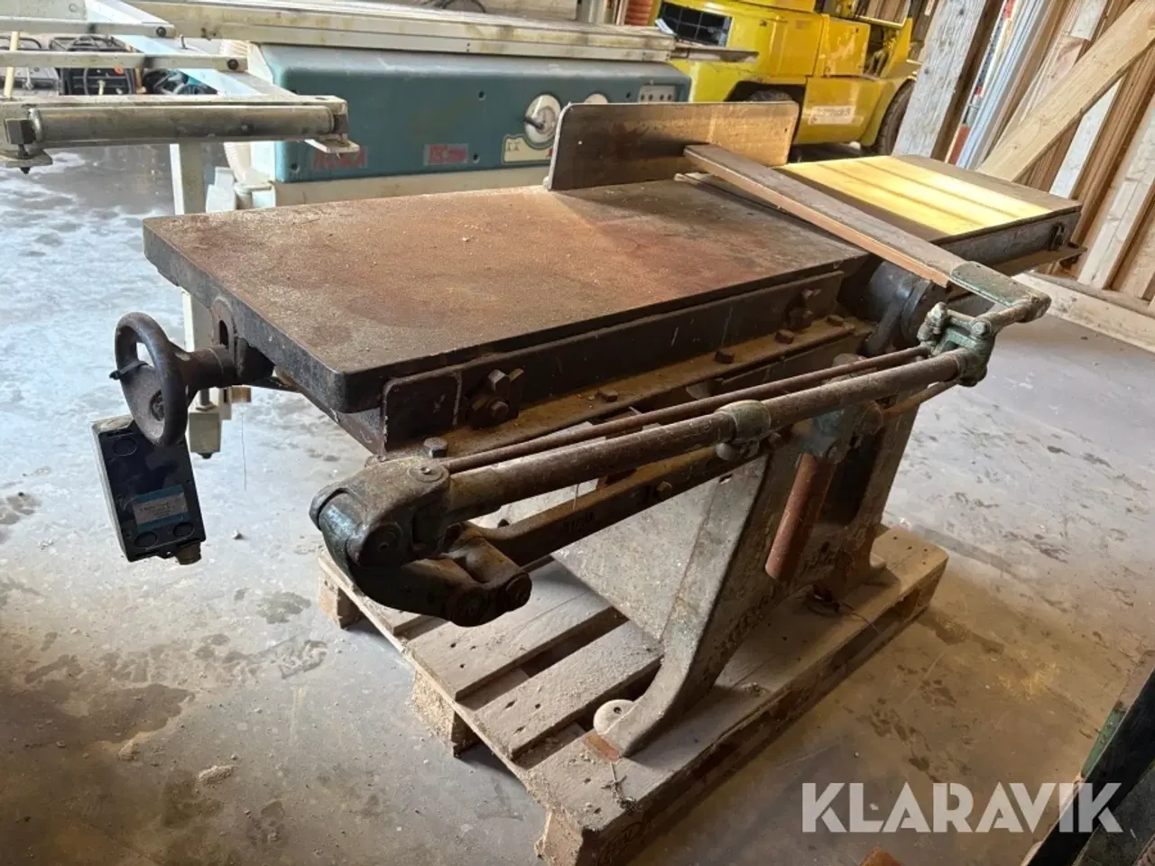 Billede 1 - Afretterhøvl J. Junget