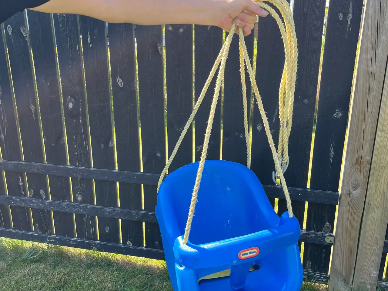 Billede 2 - Blå baby gynge fra Little Tikes