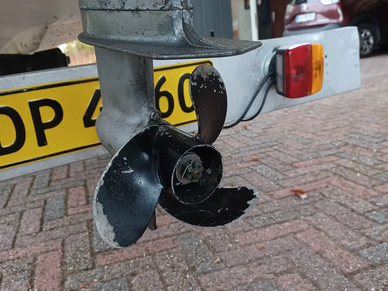 Billede 7 - Motorbåd med trailer 