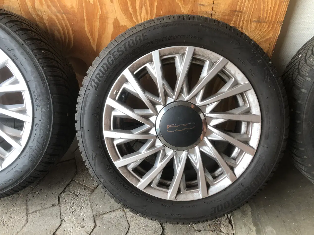 Billede 4 - Fiat 500 vinterhjul 