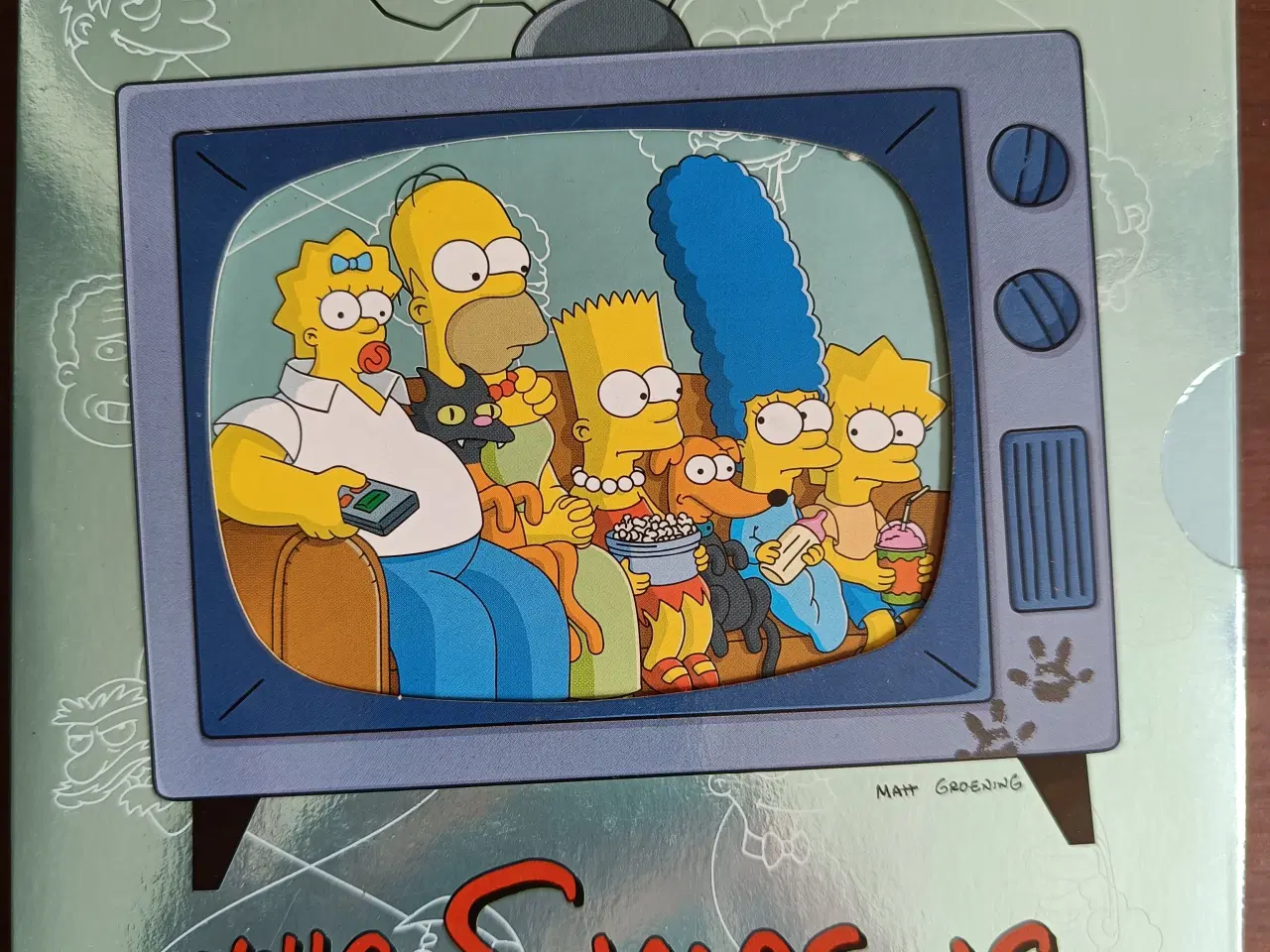 Billede 1 - DVD The Simpsons 2. Sæson