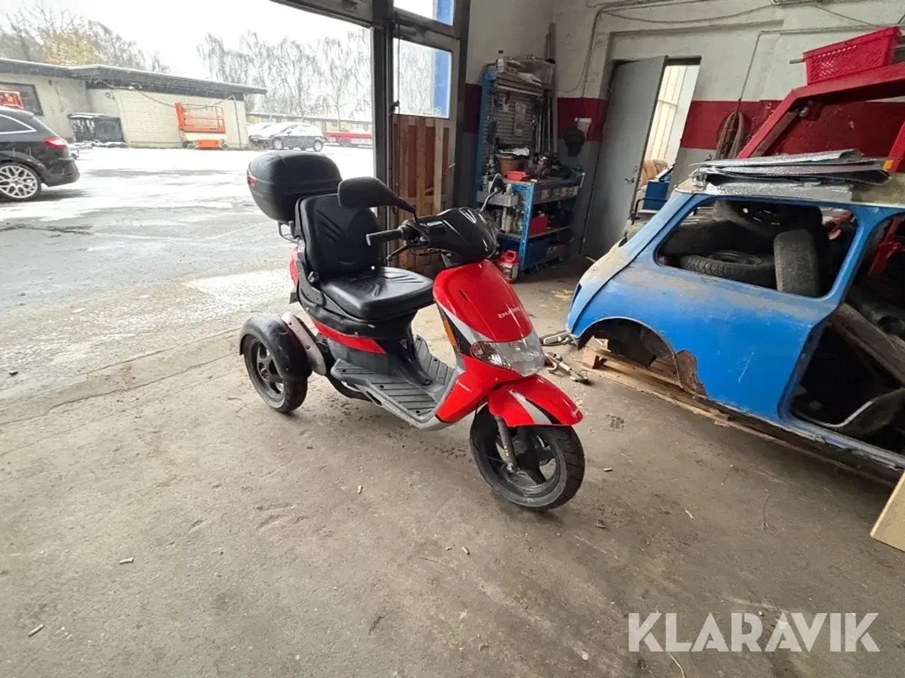 Billede 3 - 3 hjulet scooter Derbi Bullet