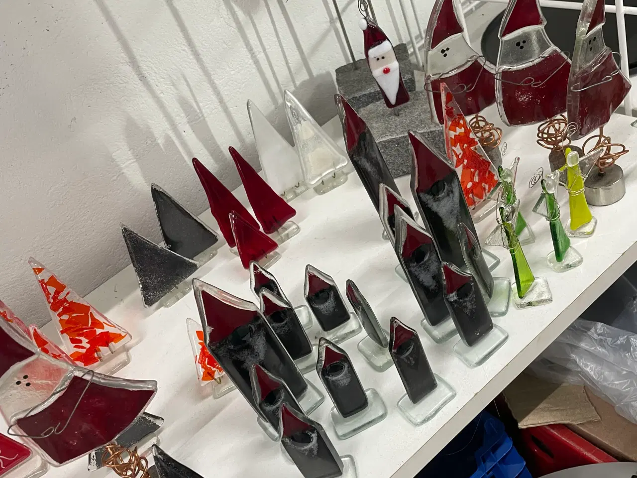 Billede 2 - Glaskunst større parti.