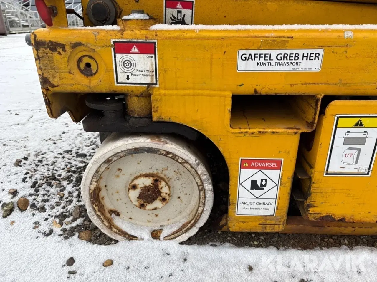 Billede 11 - Sakselift Pinguely - Haulotte Optimum 8