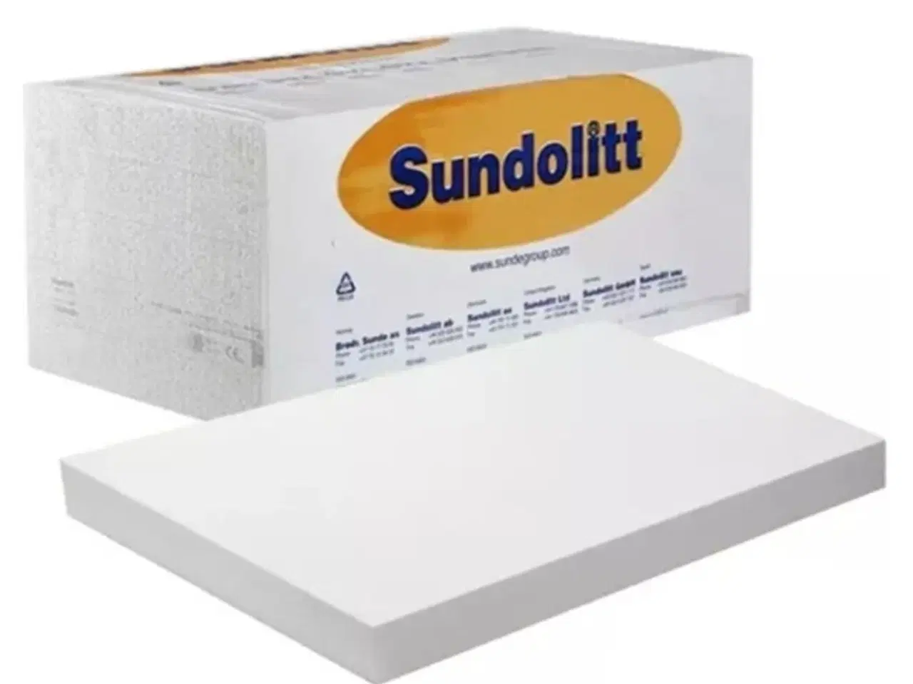 Billede 1 - Gulvisolering S80, 600x1200x200,  600x1200x100