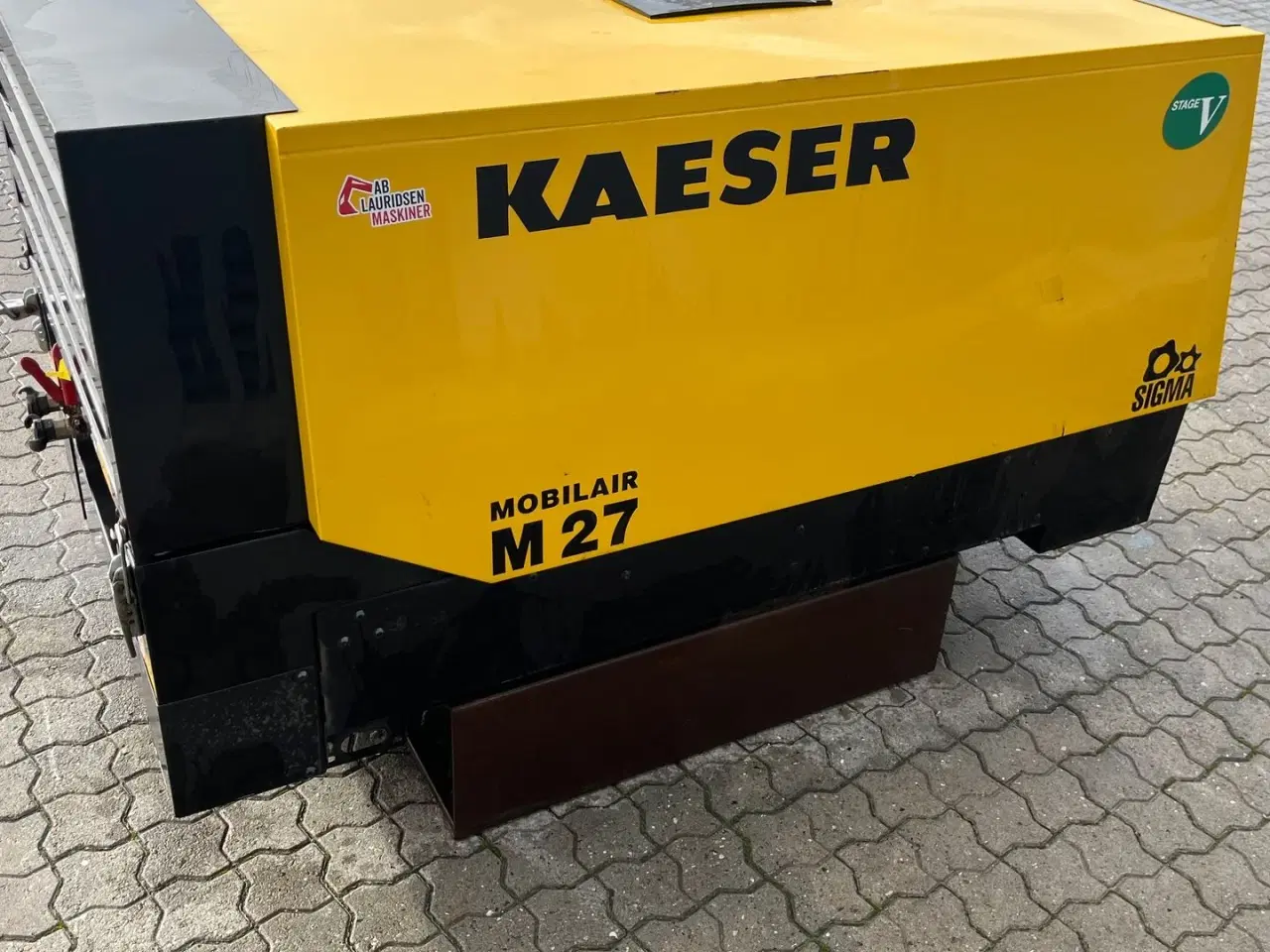 Billede 4 - Kaeser M27 2,7m3 på ski kun kørt 218t