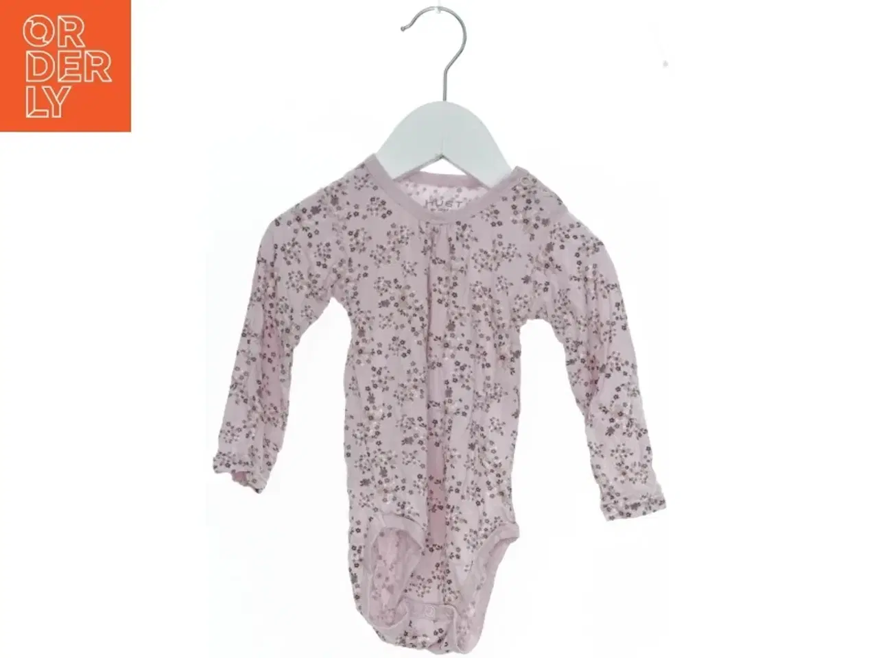 Billede 1 - Langærmet blomsterprint bodystocking fra Hust & Claire (str. 74)