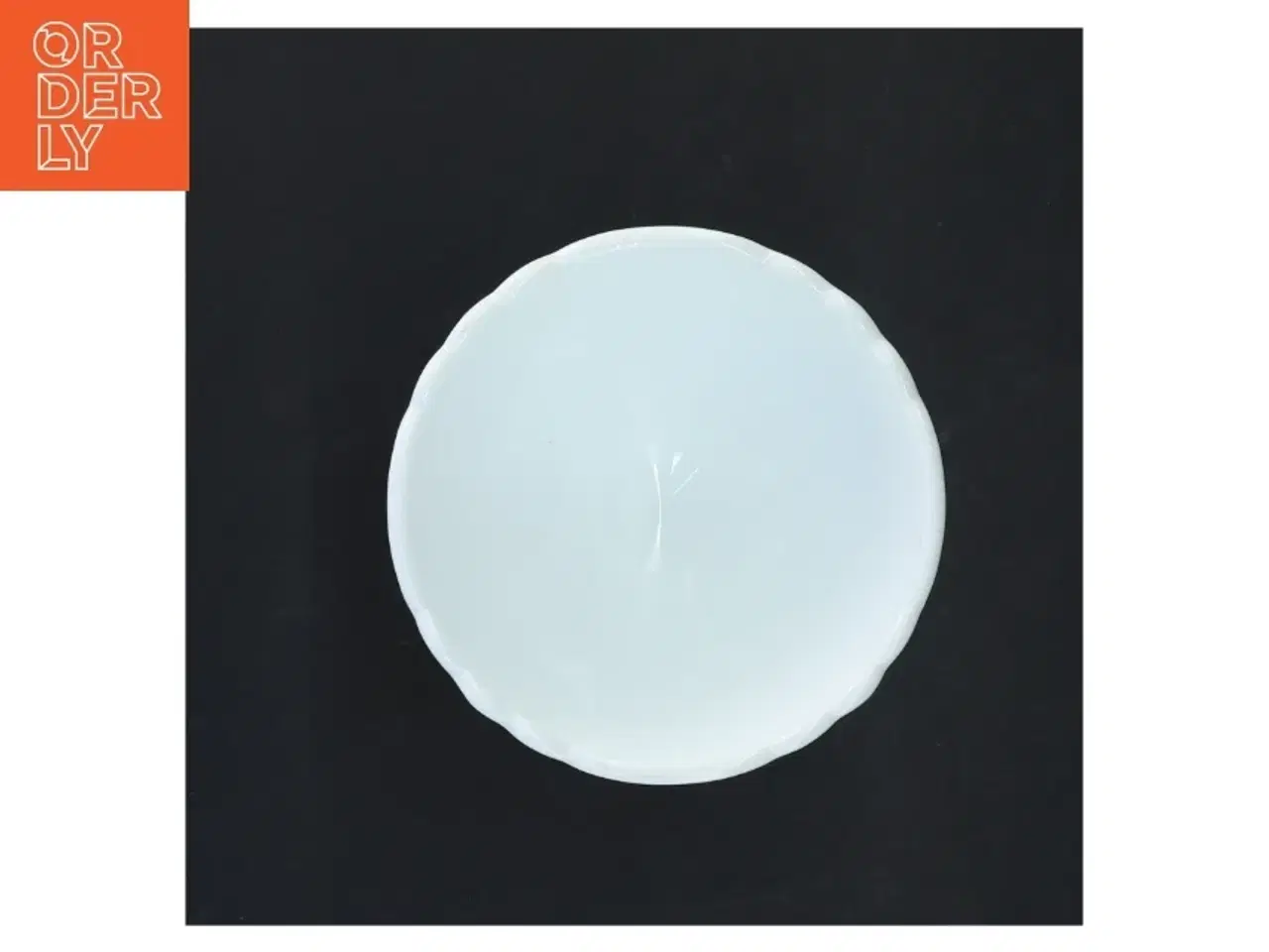 Billede 2 - Glasskål på fod (str. 13 x ø 11 cm)