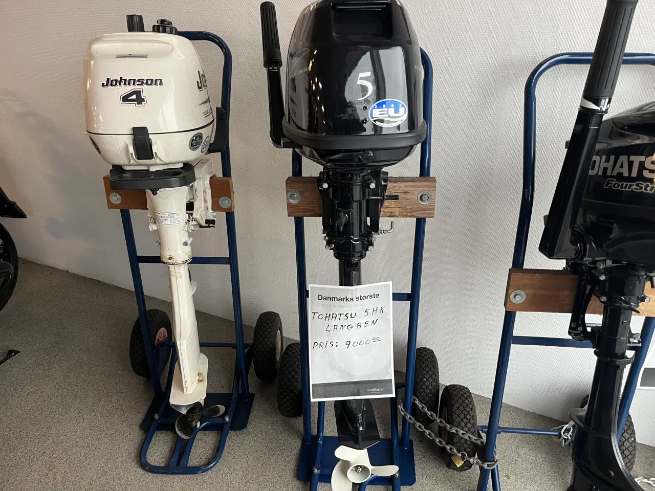 Billede 2 - Tohatsu 3,5HK med kort ben