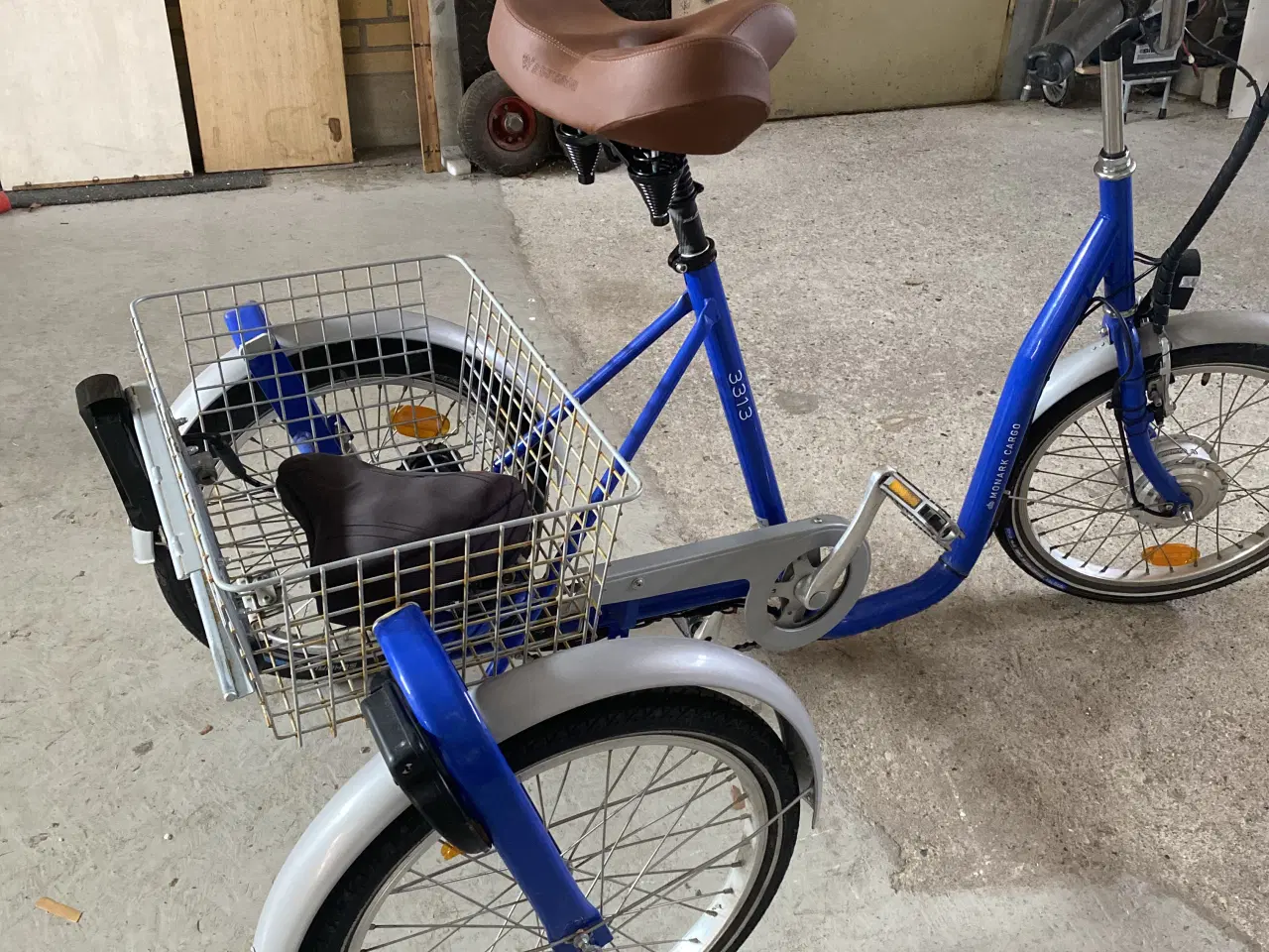 Billede 3 - Monark 3 hjul 20” 3 g Ebike Blå