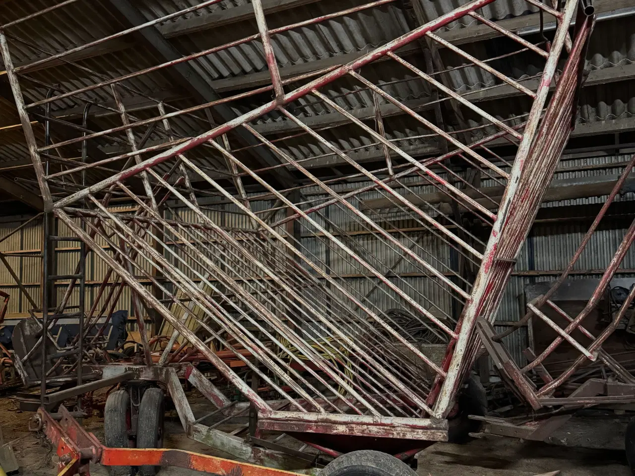 Billede 2 - Hø/halm vogn