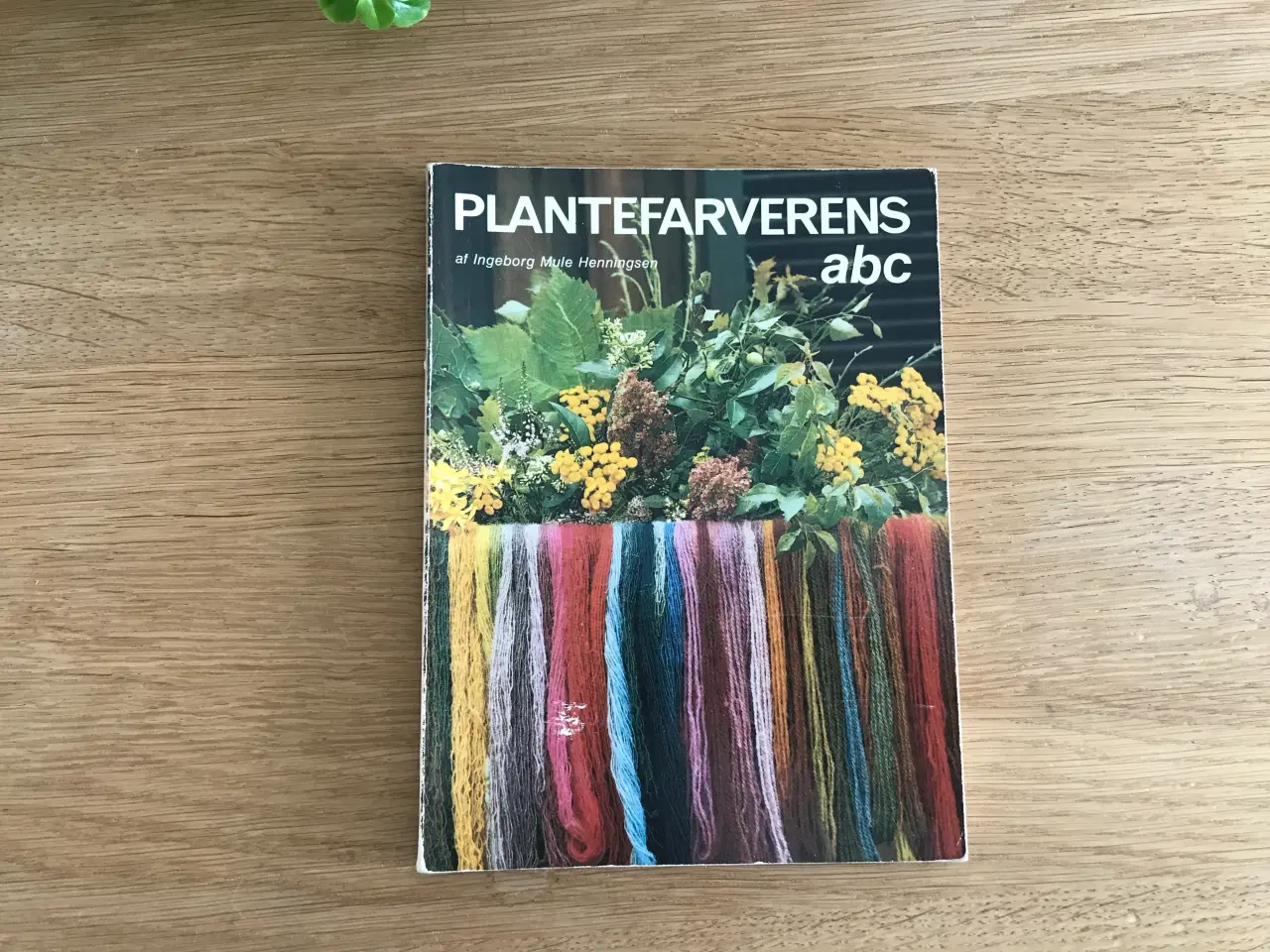 Billede 1 - Plantefarverens abc - af Ingeborg Mule Henningsen.
