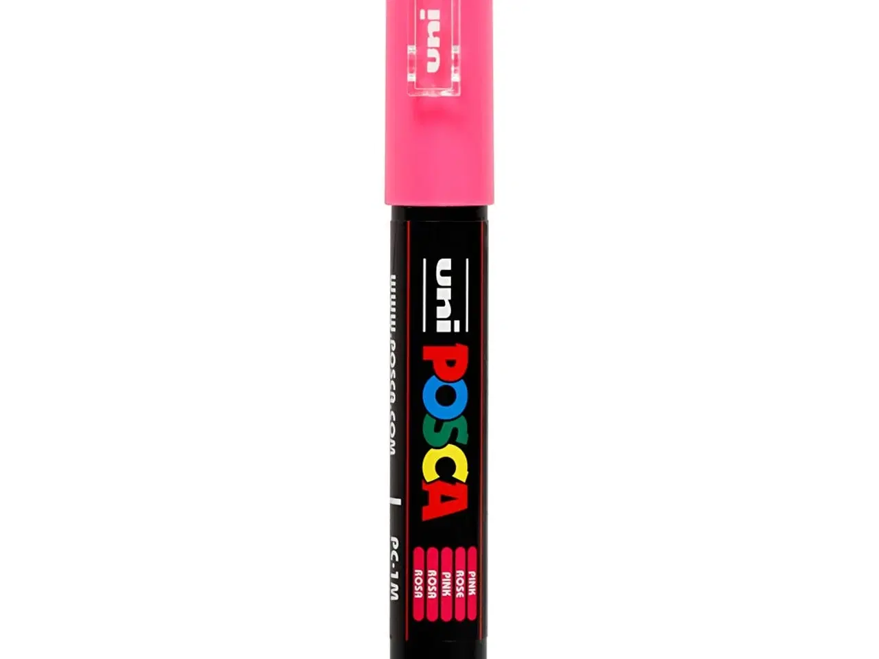 Billede 1 - Posca Tusch PC-1M, 0,7 mm, pink - ekstra fin streg