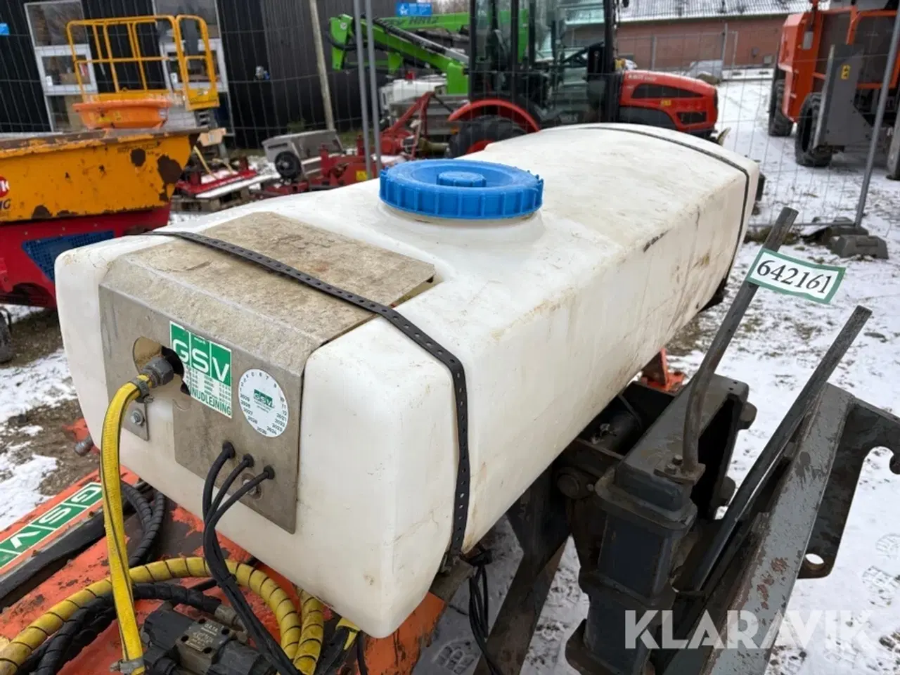 Billede 7 - Hydraulisk kost med vandtank Tuchel Profi 600