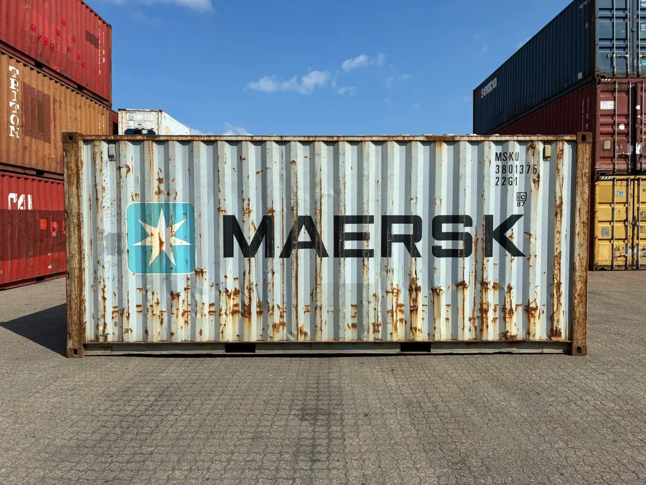 Billede 3 - 20 fods Container- ID: MSKU 380137 -5