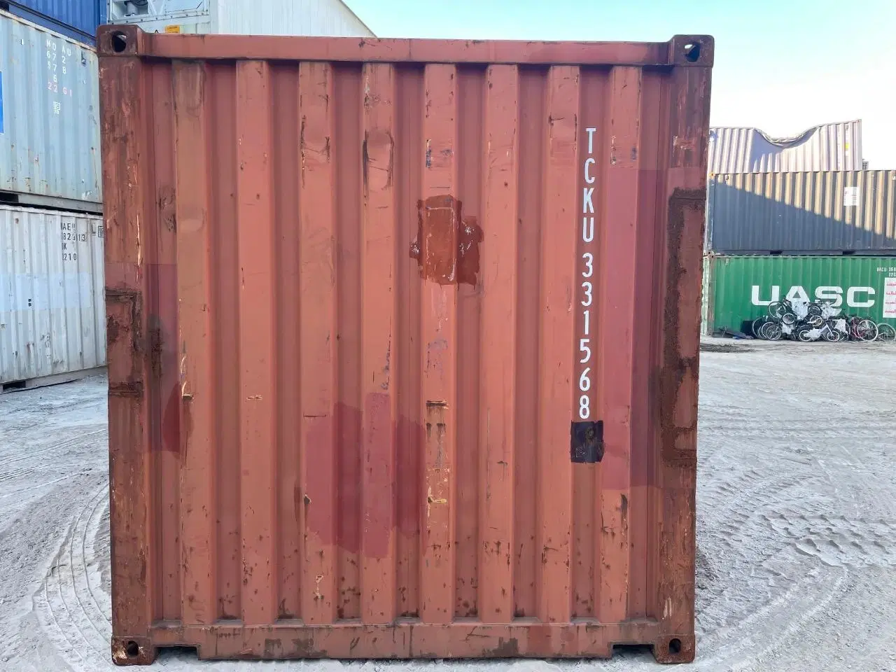 Billede 3 - 20 fods Container- ID: TCKU 331568-2 - Hvidovre