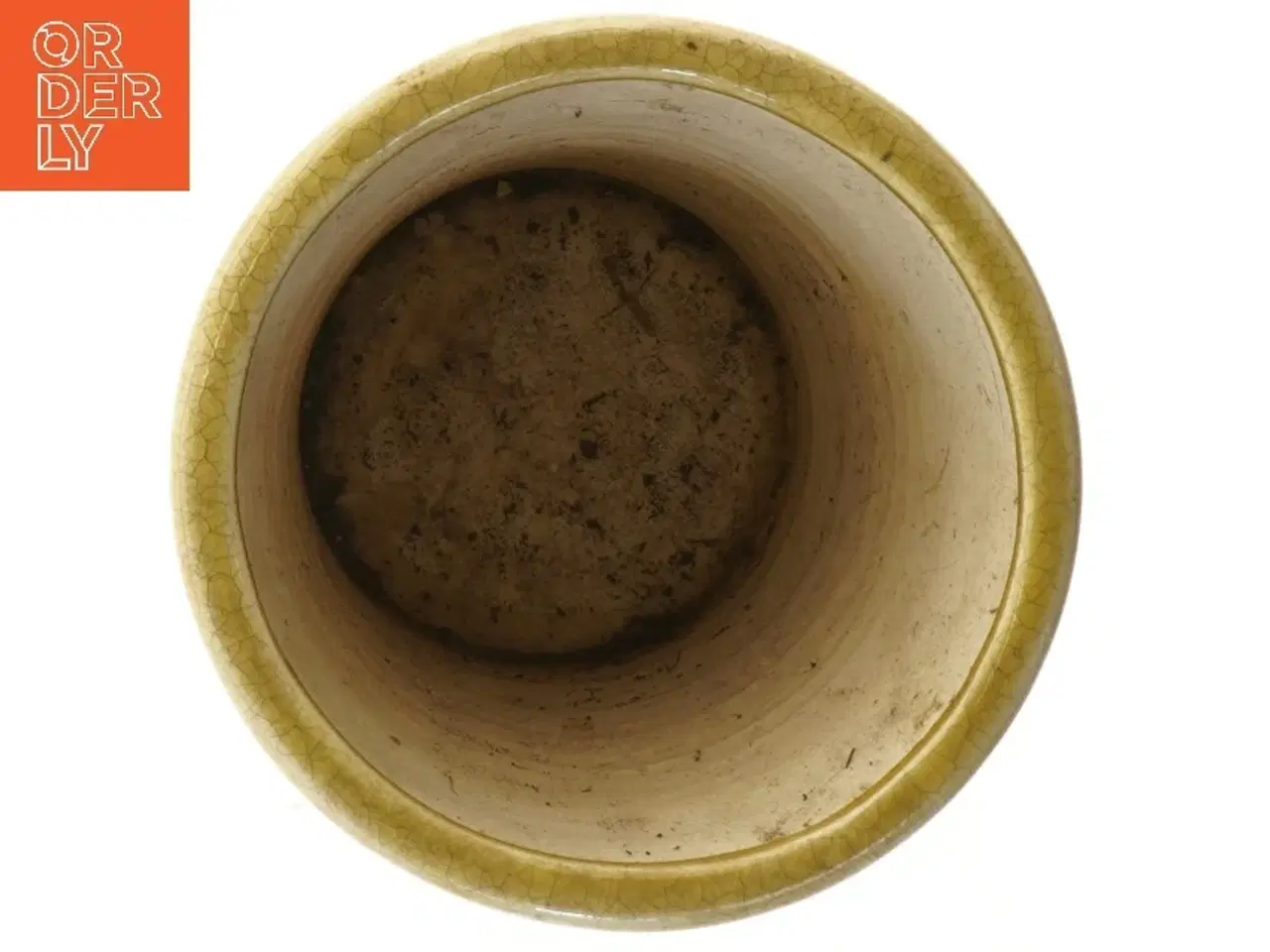 Billede 3 - Keramisk vase (str. Ø 18 cm længde 19 cm)