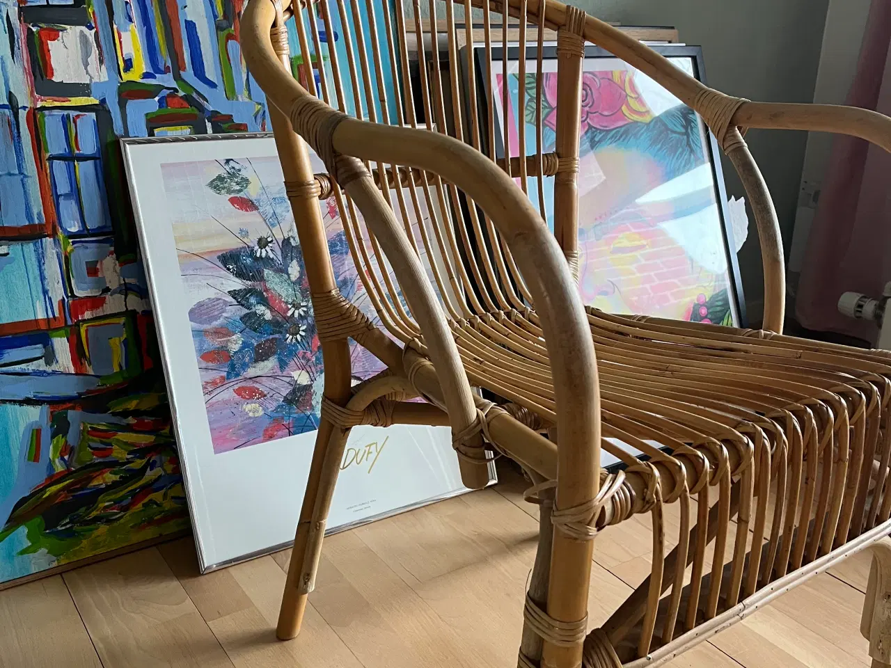 Billede 2 - Bambus stol, altan møbel, lounge stol, lænestol