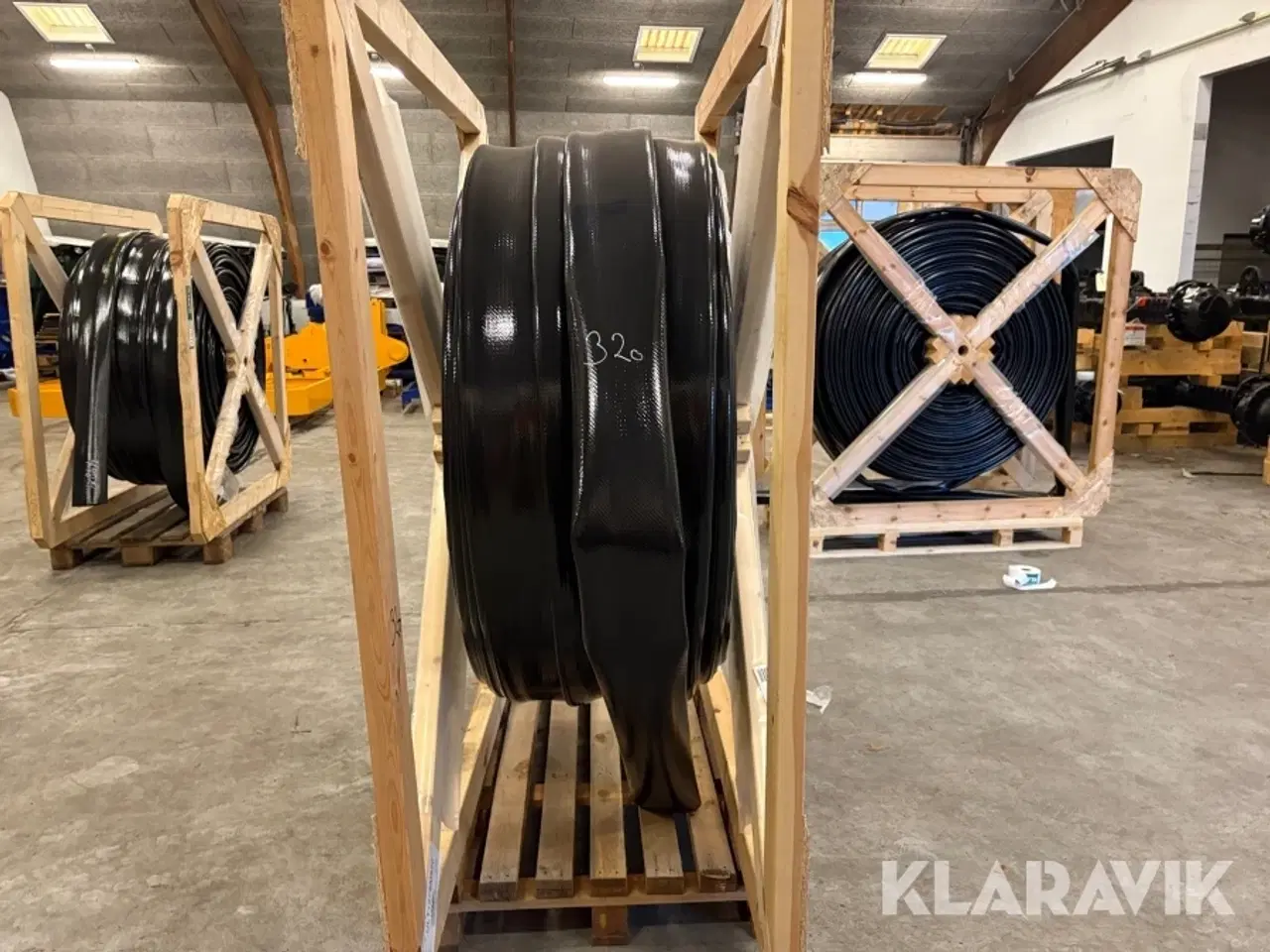 Billede 2 - Gylle slæbeslange Mandals Ultraman special PU - 320m