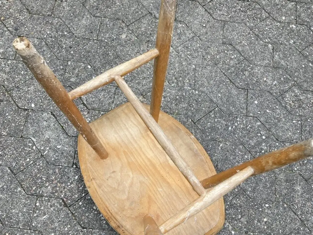 Billede 3 - Bred skammel - gammel