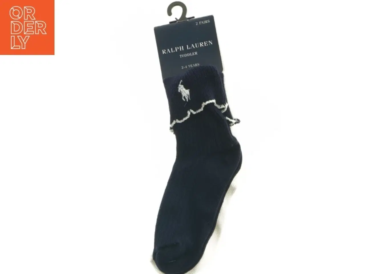 Billede 1 - Strikkede sokker fra Ralph Lauren (str. 2-4 år)