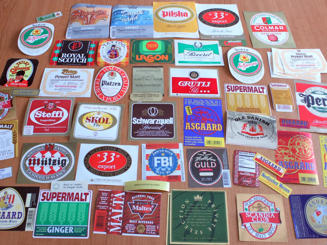 Billede 2 - Bryggeri Etiketter m.m.