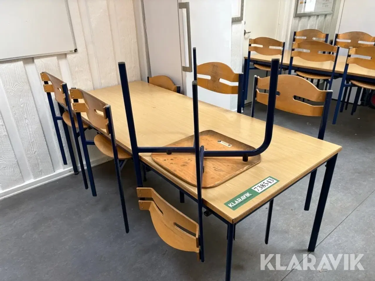 Billede 9 - Møbler fra frokostrum SIS International - 5 sektioner