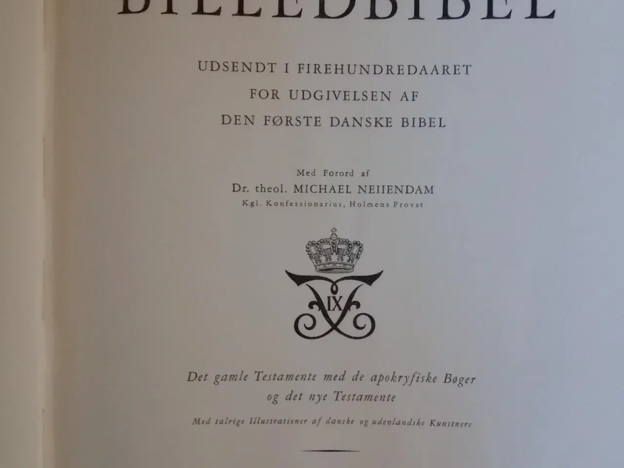 Billede 4 - gammel bibel med billeder
