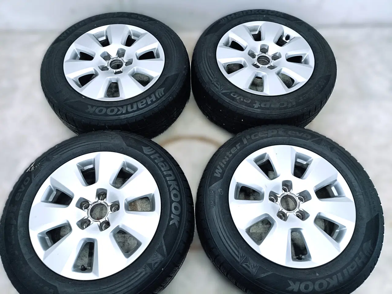 Billede 5 - 5x112 16" ET37 nav 66,5ø AUDI vintersæt