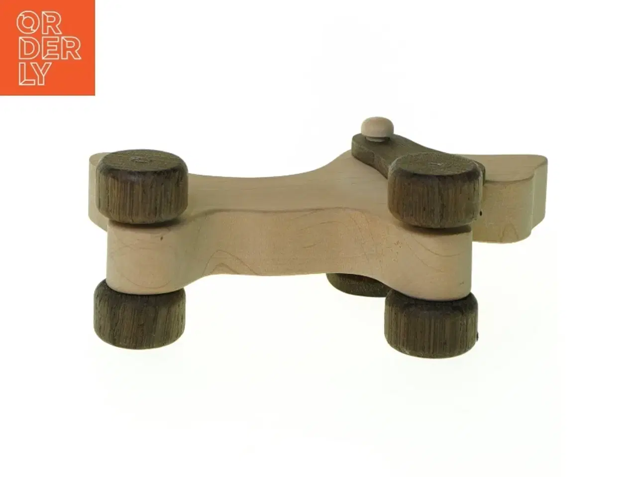 Billede 5 - Rullende hund (str. 14 x 10 cm)