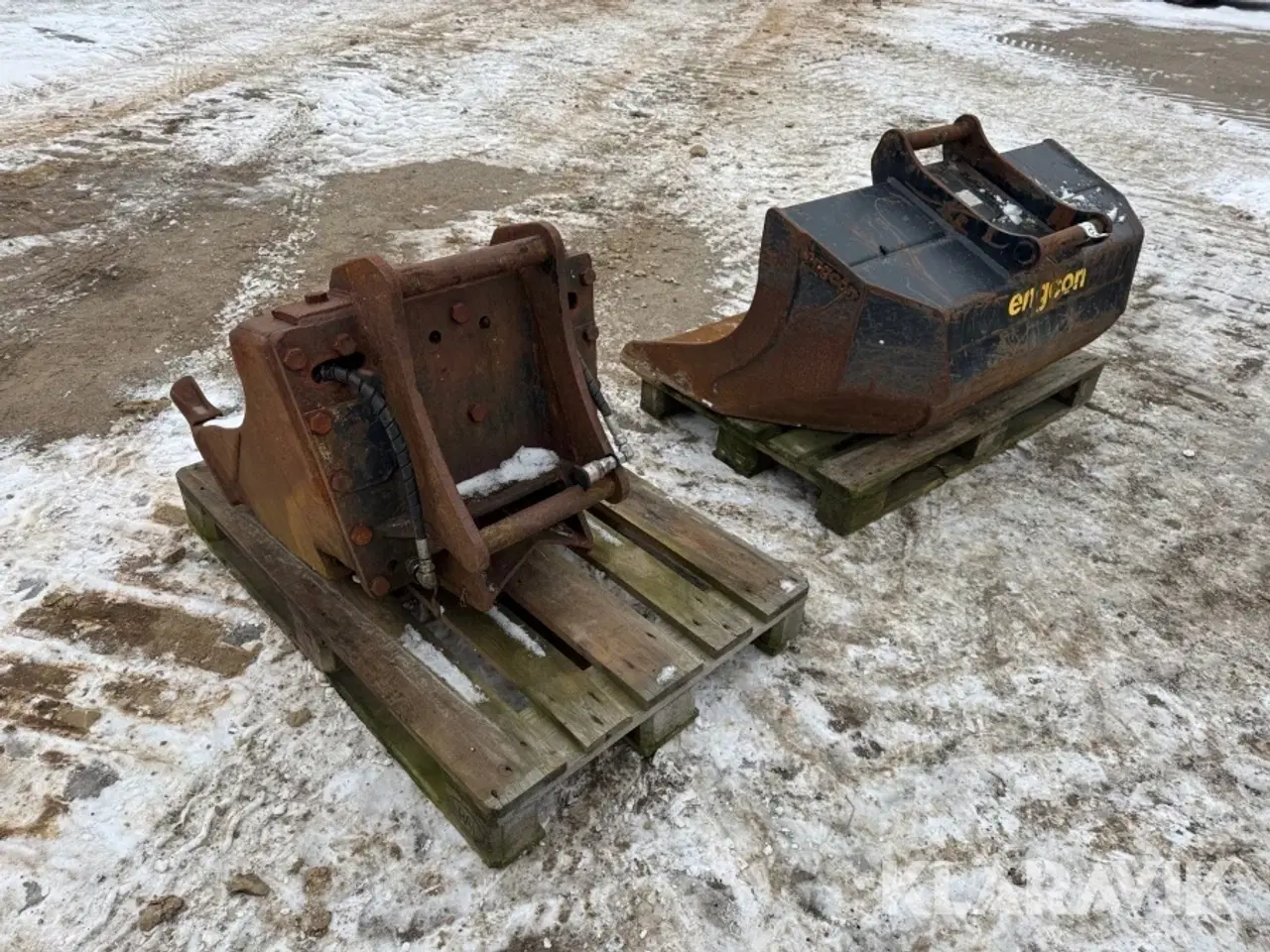 Billede 4 - Skovle Engcon 2 styks