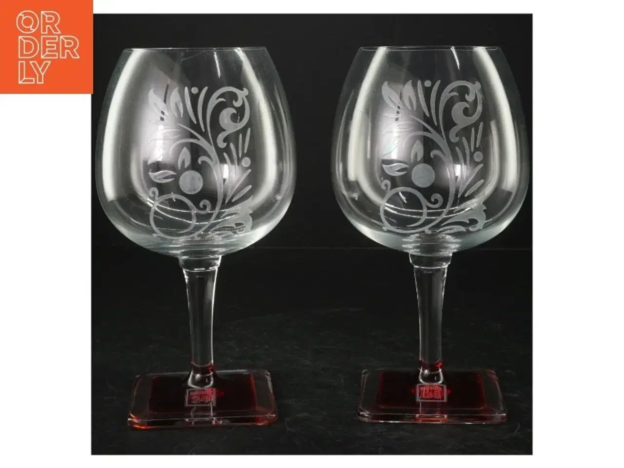 Billede 1 - glas fra Beefeater (str. H. 20 cm)