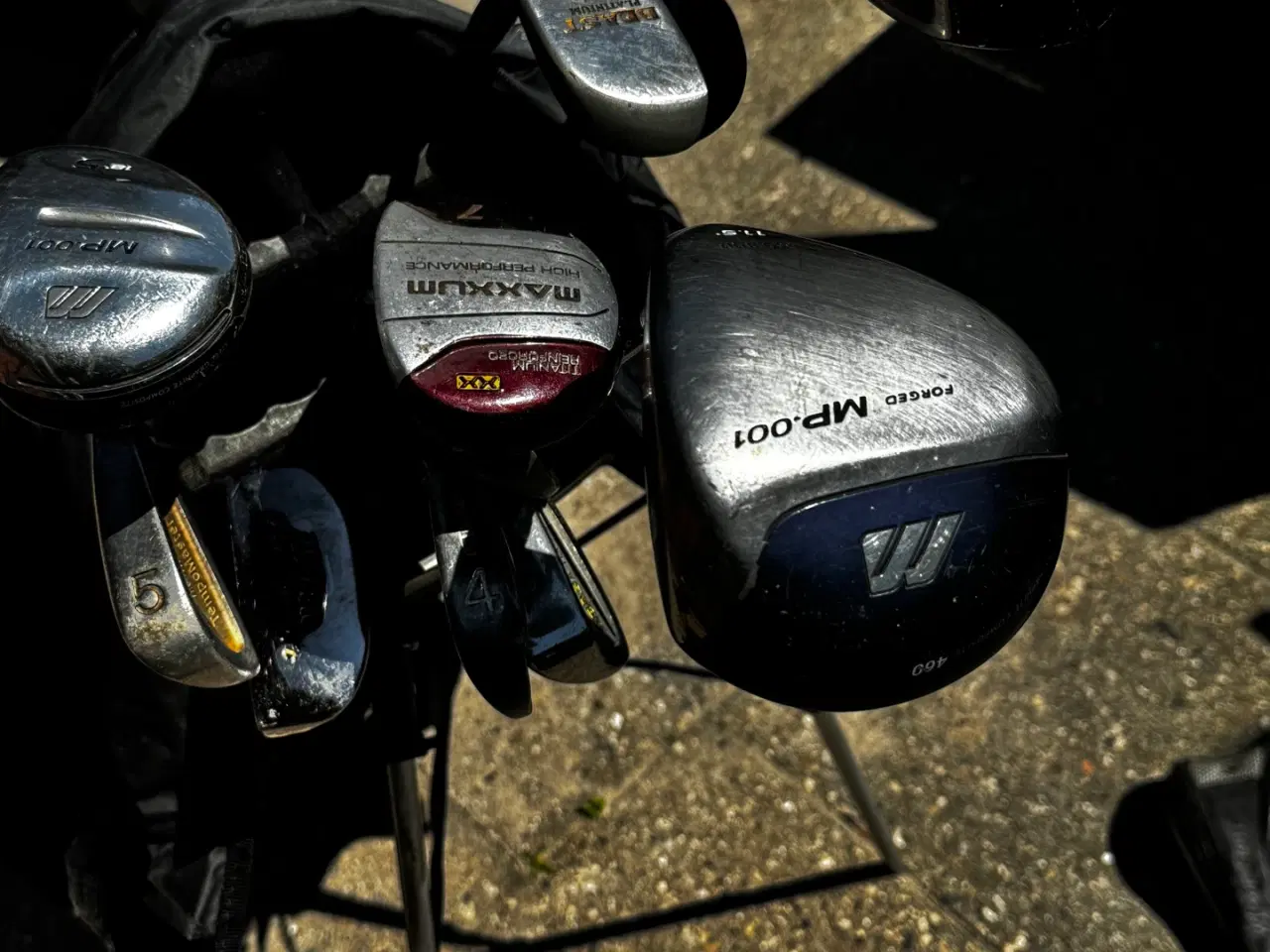 Billede 2 - Golfsæt med stand bag brugt men ok- 