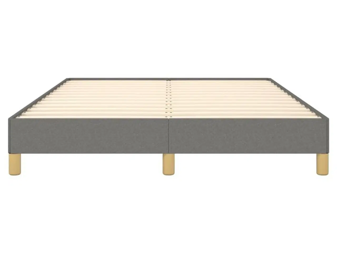 Billede 5 - Sengeramme uden madras 140x200 cm stof mørkegrå