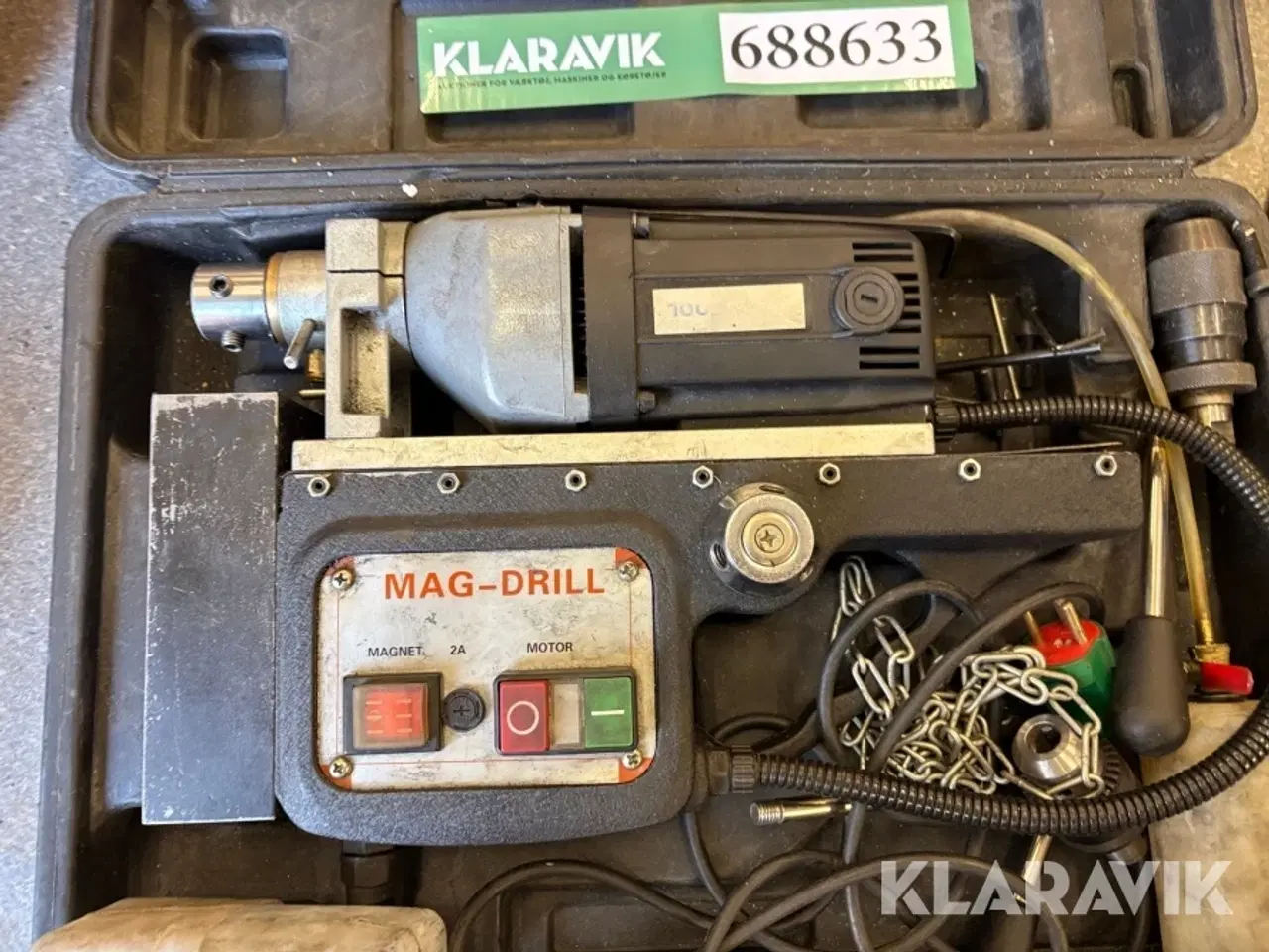 Billede 4 - Håndværktøj Magnetboremaskine med tilbehør og diverse elværktøj