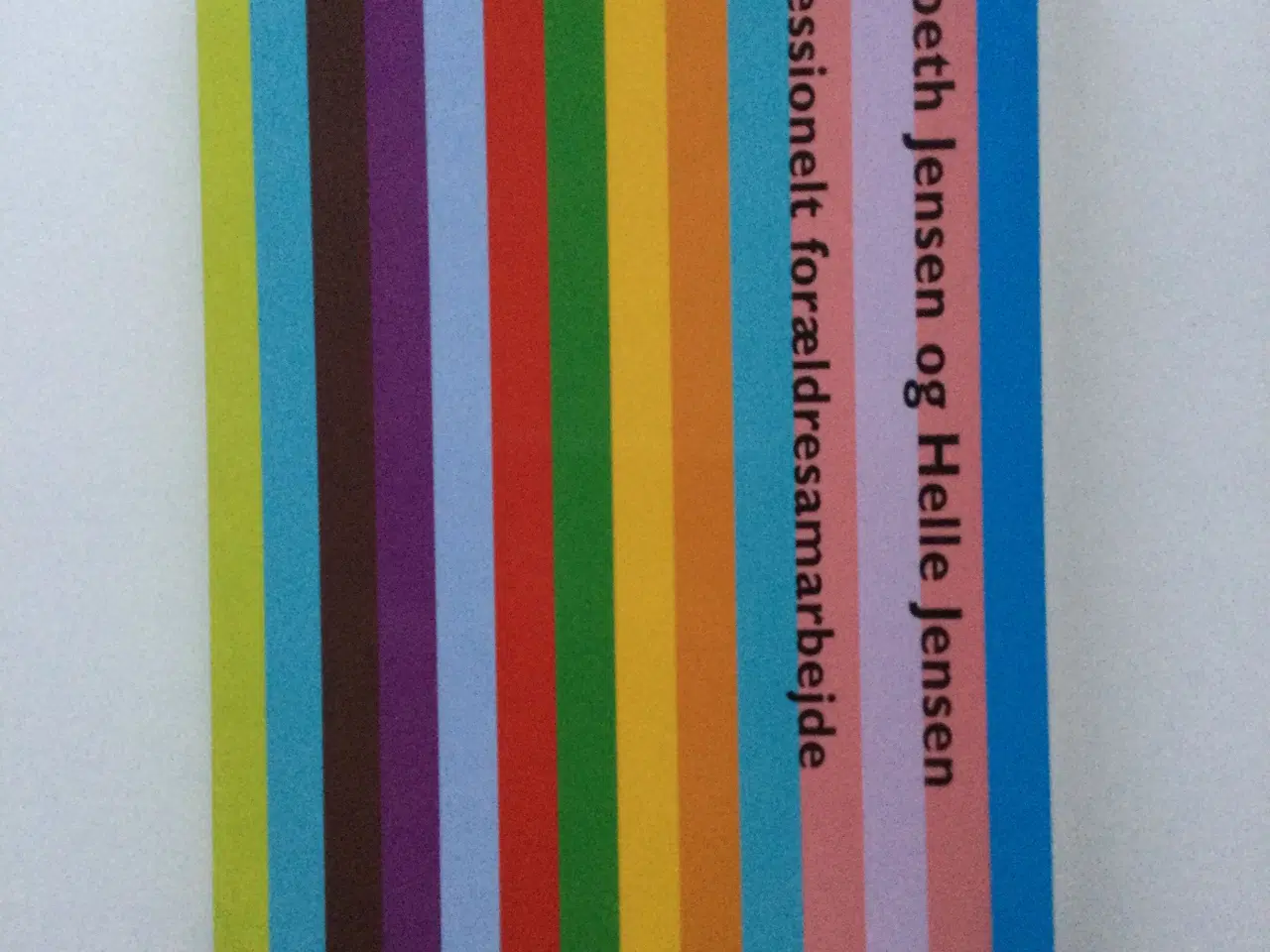 Billede 1 - Fagbog. Professionelt forældresamarbejde