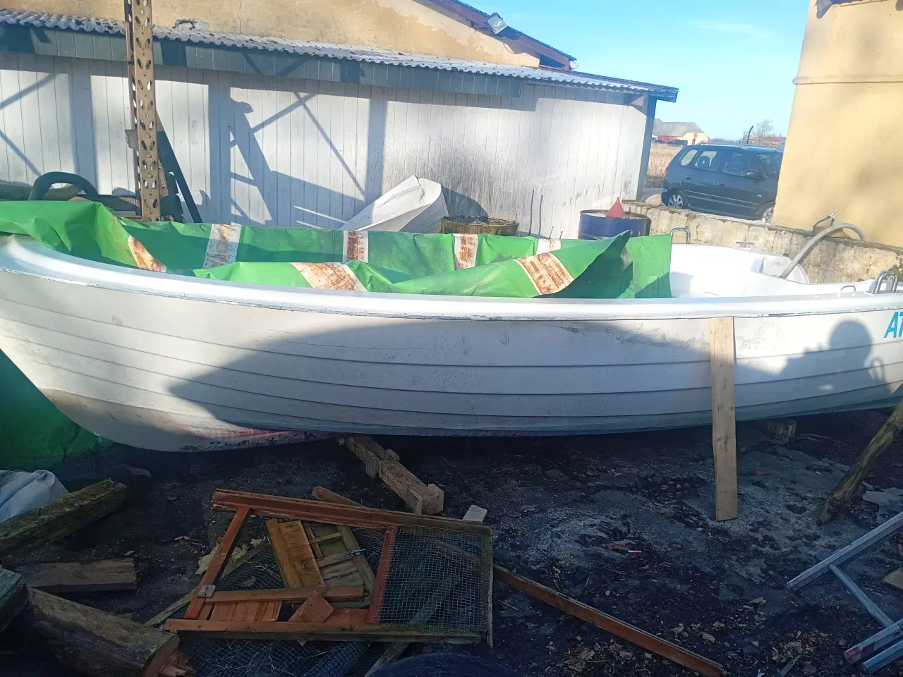 Billede 1 - Fin 15/16 fod rydes med 4 hk tomus da spinder som 