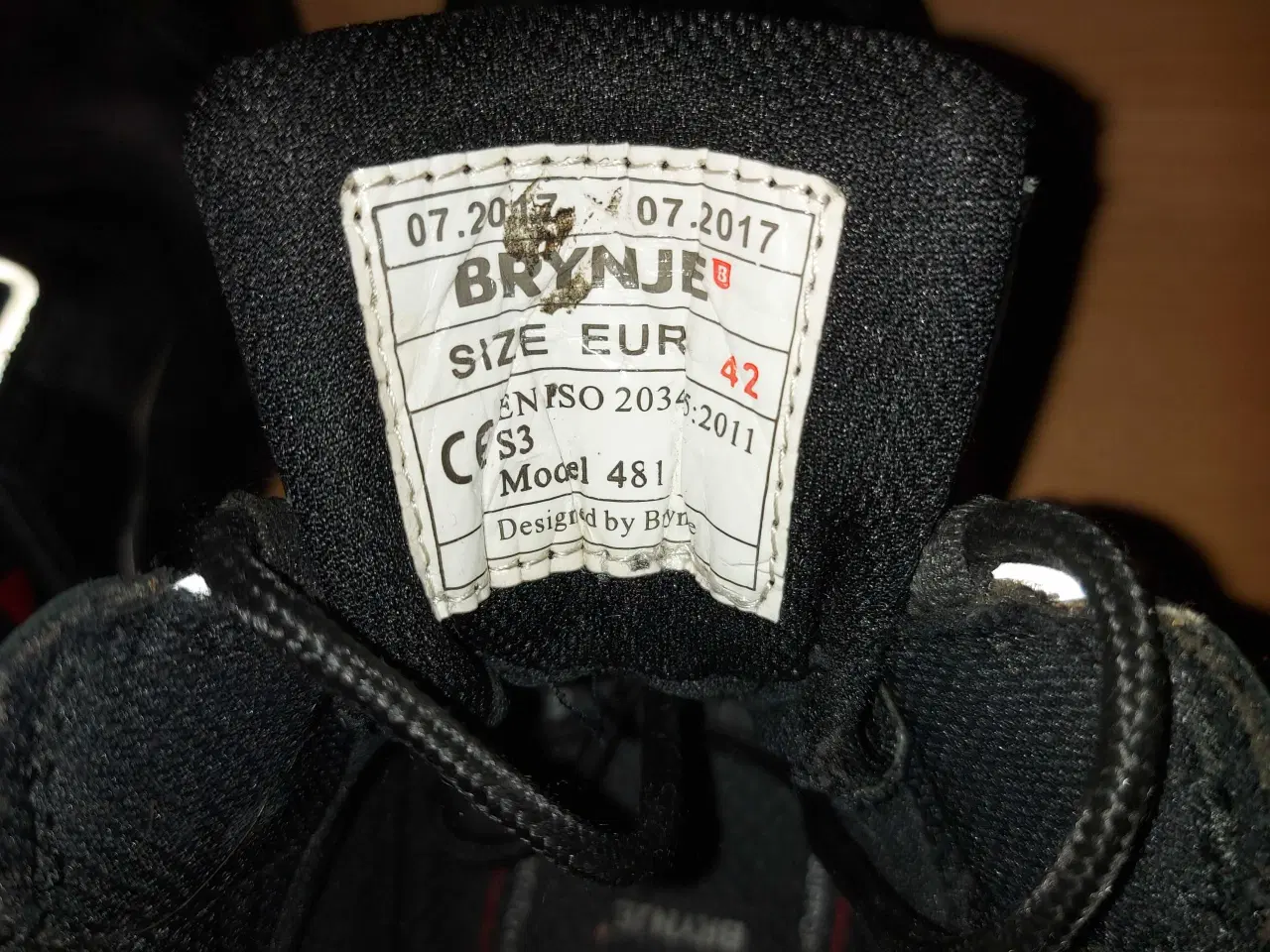 Billede 6 - Brynje sikkerheds støvler.  481.
