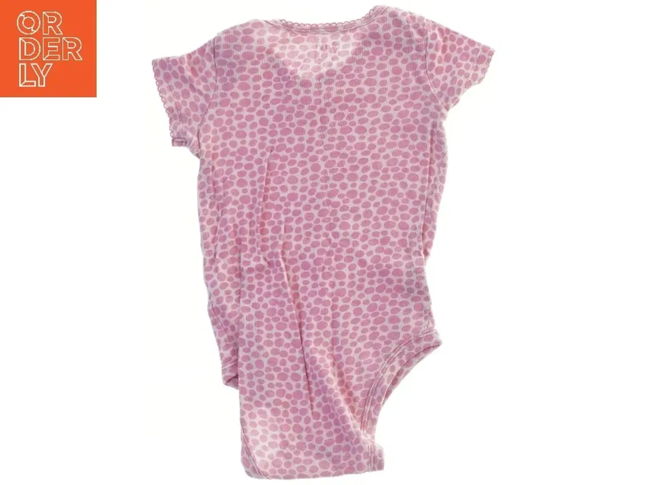 Billede 2 - Lyserød bodystocking med prikker fra Child Of Mine (str. 74)