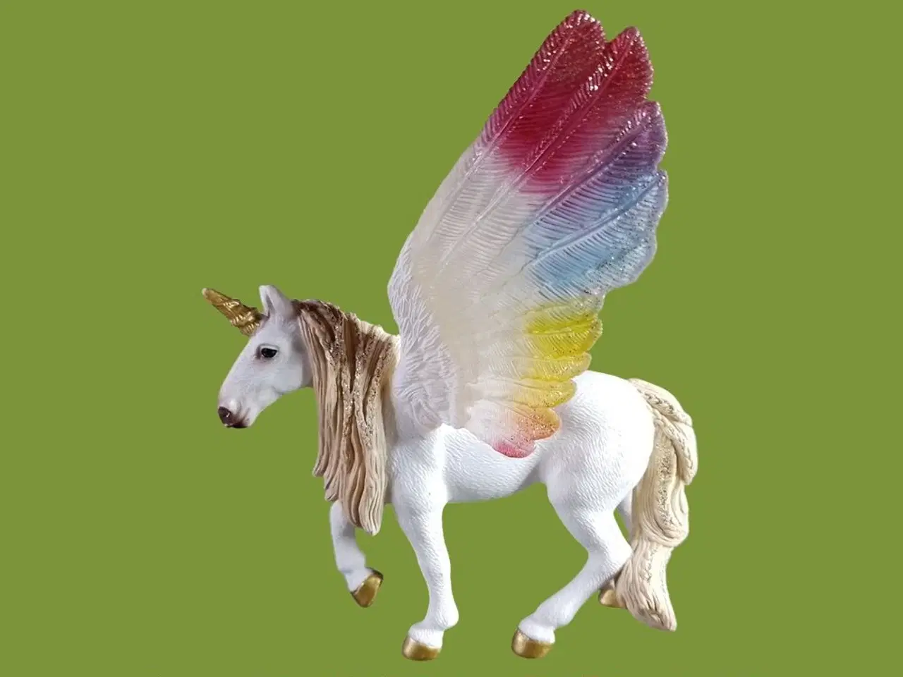 Billede 1 - Schleich 70576 Winged Rainbow Unicorn (2018)