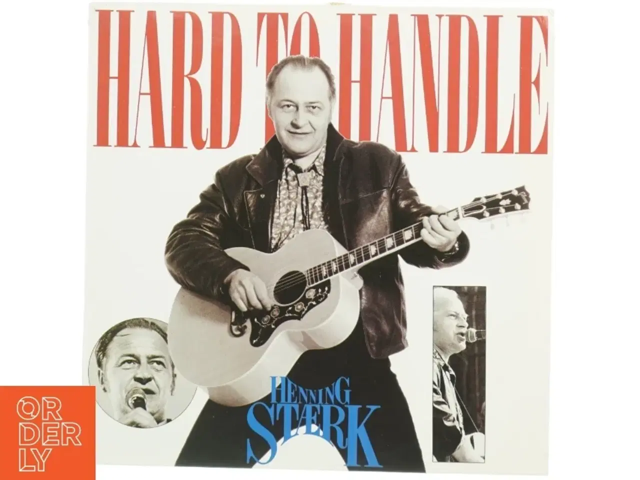 Billede 1 - Henning Stærk - Hard to Handle LP (str. 31 x 31 cm)