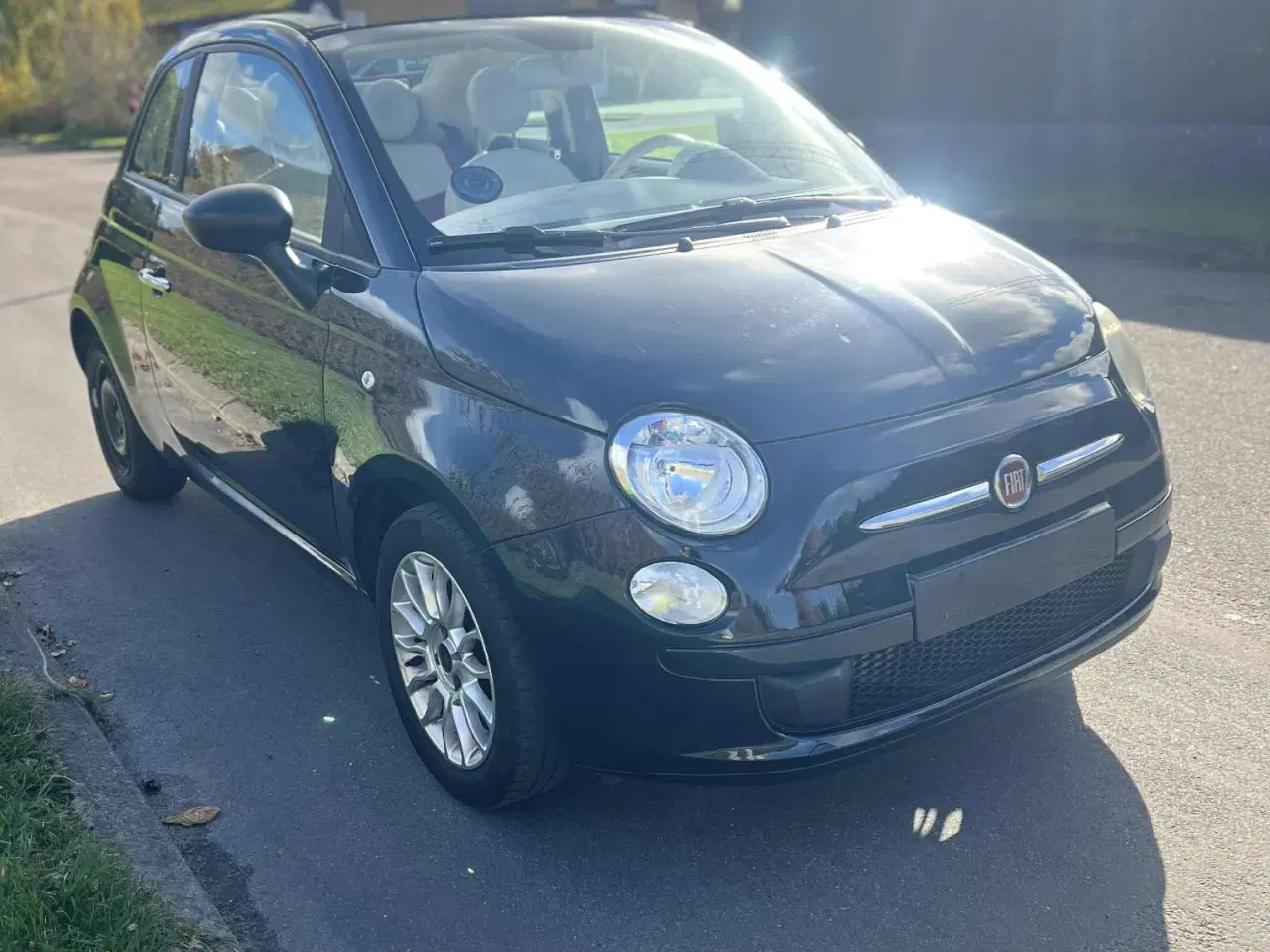 Billede 3 - Velholdt og smart Fiat 500 Cabriolet - KUN KØRT 16