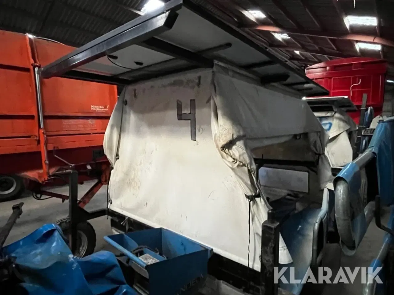 Billede 3 - Lugevogn Andela SW3450 soldrevet - 1 styk