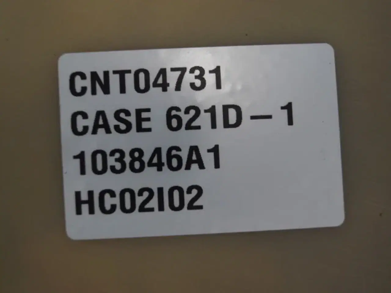 Billede 7 - Case 621D Inspektionsbeholder 103846A1