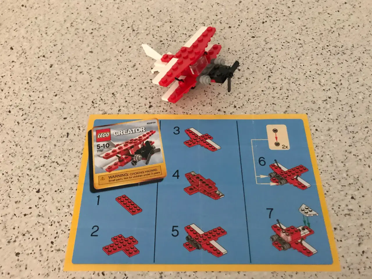 Billede 4 - Lego Creator 7797: FLYVEMASKINE