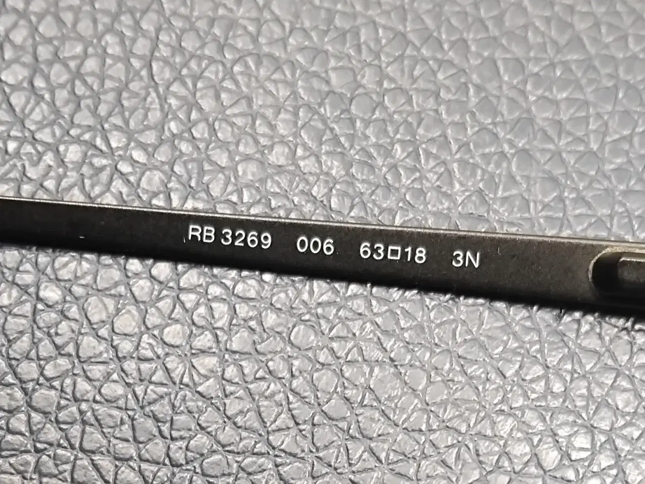 Billede 3 - Solbriller Ray-Ban RB3269 006 Italy Black 63-18