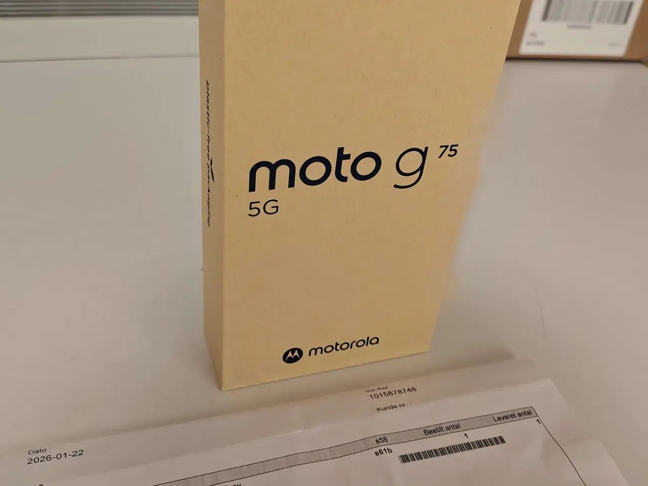 Billede 2 - Ny Motorola Moto G75 5G, UÅBNET