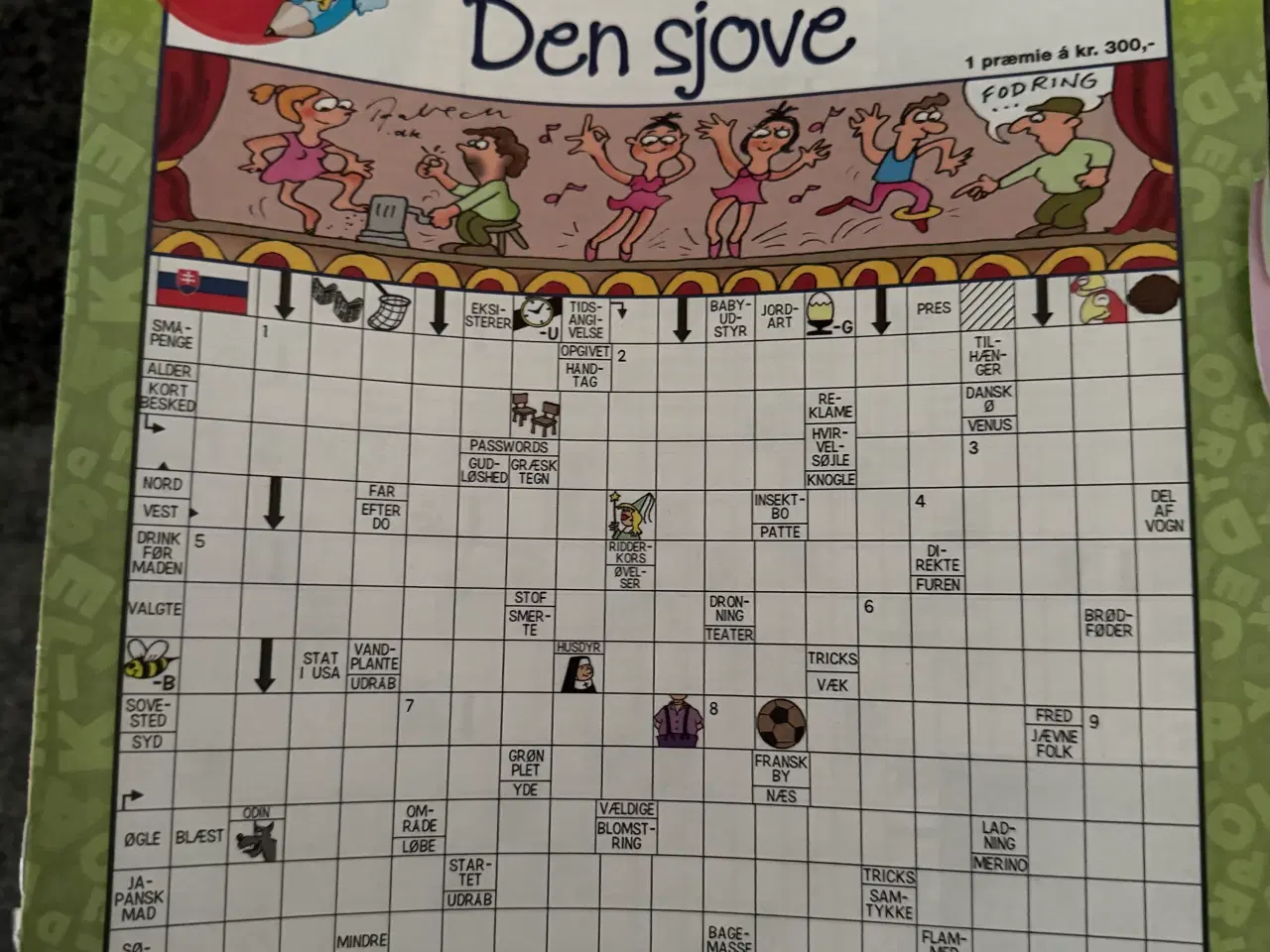 Billede 1 - Kryds og tværs