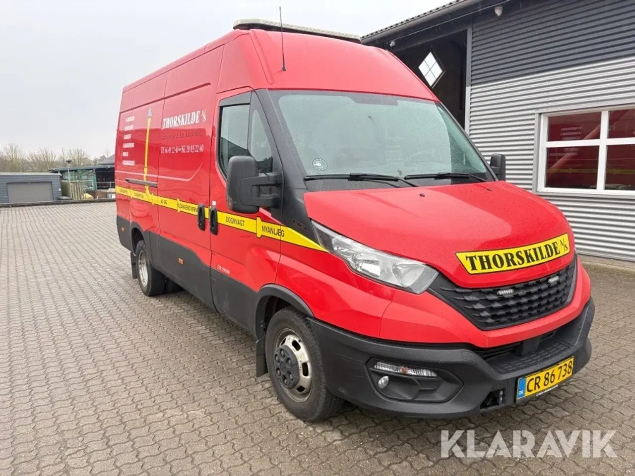 Billede 2 - Varebil Iveco Daily 35C18H V med værktøjspakke